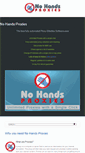 Mobile Screenshot of nohandsproxies.com